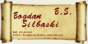 Bogdan Silbaški vizit kartica